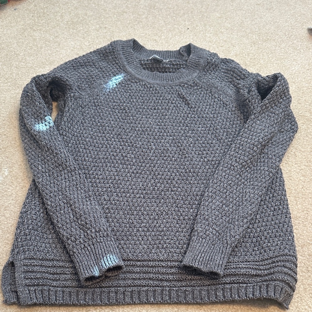Old Navy Charcoal Knit Sweater